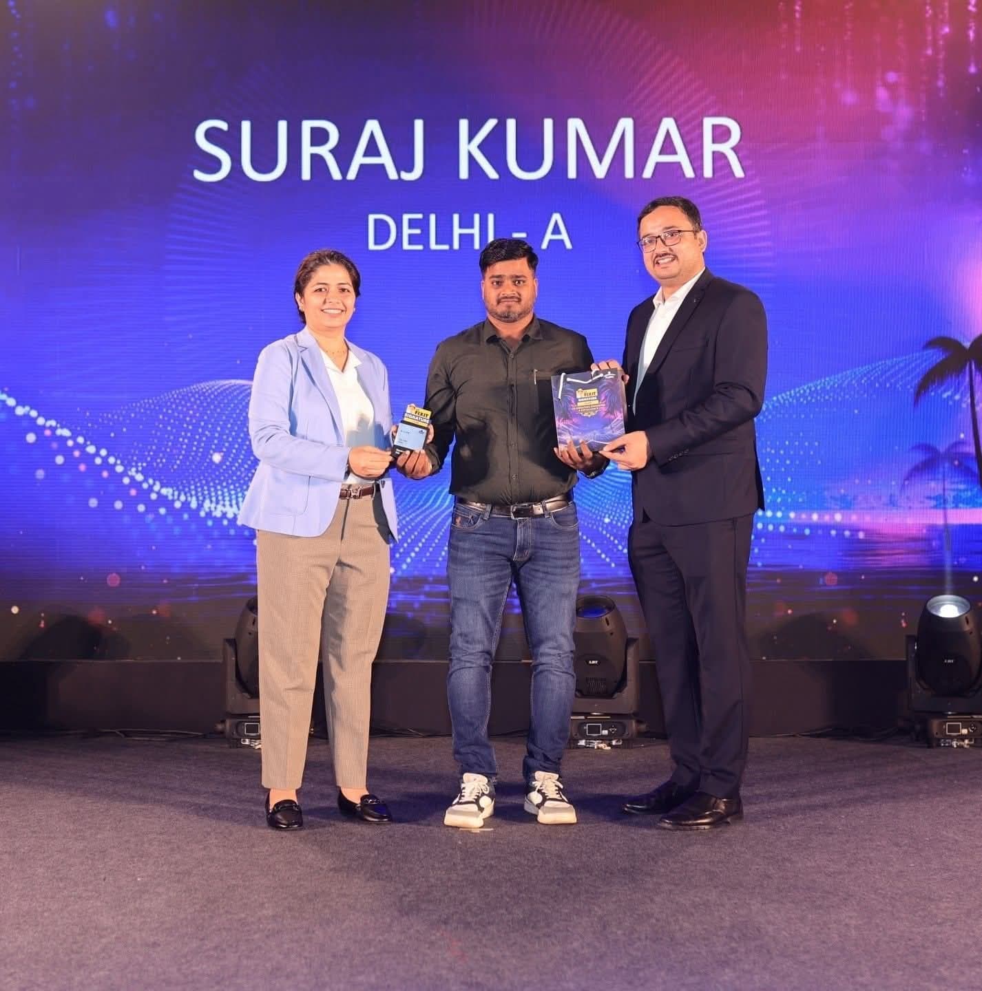 Dr. Fixit Elite Certificate presented to Suraj Kumar - Authorized Dr. Fixit applicator and founder of DS Buildcare System Noida & Ghaziabad